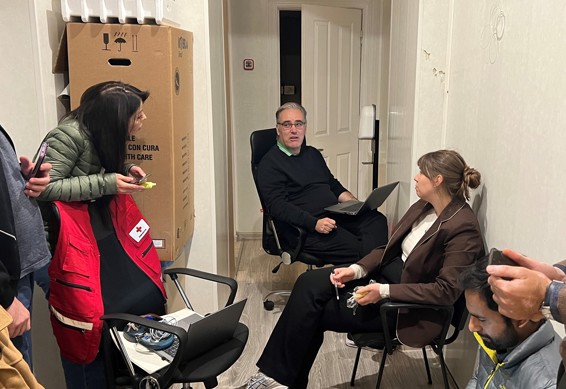 Møde med kolleger i Kyiv