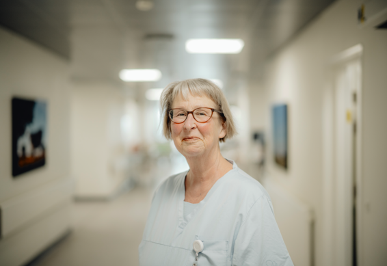 Bente Vind er afdelingssygeplejerske på afdeling G på Svendborg Sygehus.