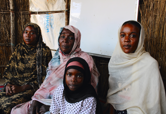 Fariha er eneforsørger, efter hendes mand blev dræbt i 2011.