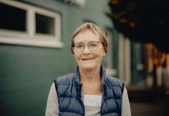 Birgit Drud er aktivitetsleder i demenscaféen i Tommerup.
